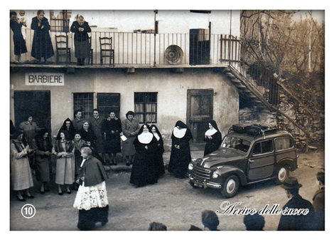 Arrivo delle suore